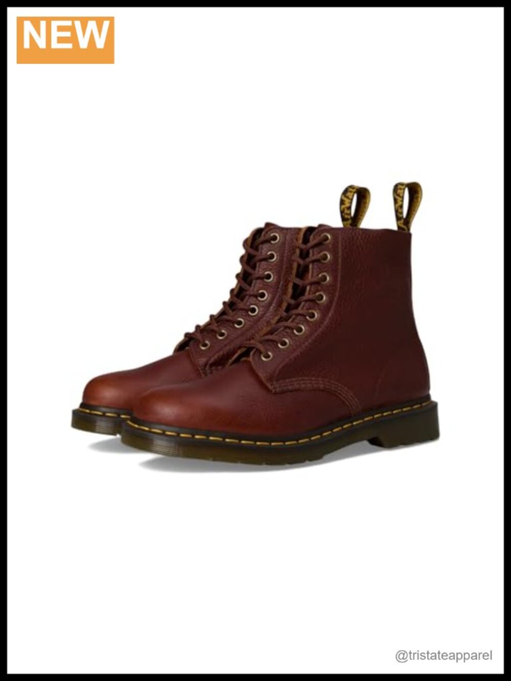 Dr. Martens 1460 Pascal Combat Boot Leather Ankle Casual